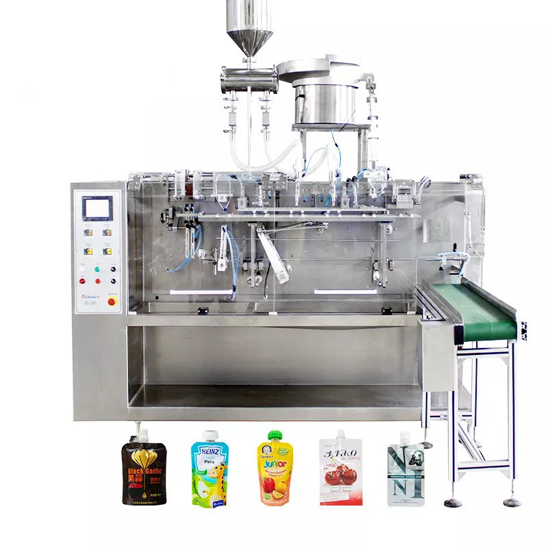 Horizontal Spout Premade Bag Packing Machine